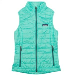Patagonia Turquoise Quilted Vest